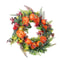 Fall Wreath With Pumpkin Leaves Berries And Flowers Autumn Party Decor For Indoor And Outdoor Use 5