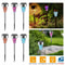 LED Solar Power Garden Path Lights Outdoor Landscape Pathway Lights Yard Mosaic Solar Light 1