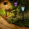 LED Solar Power Garden Path Lights Outdoor Landscape Pathway Lights Yard Mosaic Solar Light 2