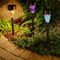 LED Solar Power Garden Path Lights Outdoor Landscape Pathway Lights Yard Mosaic Solar Light 2