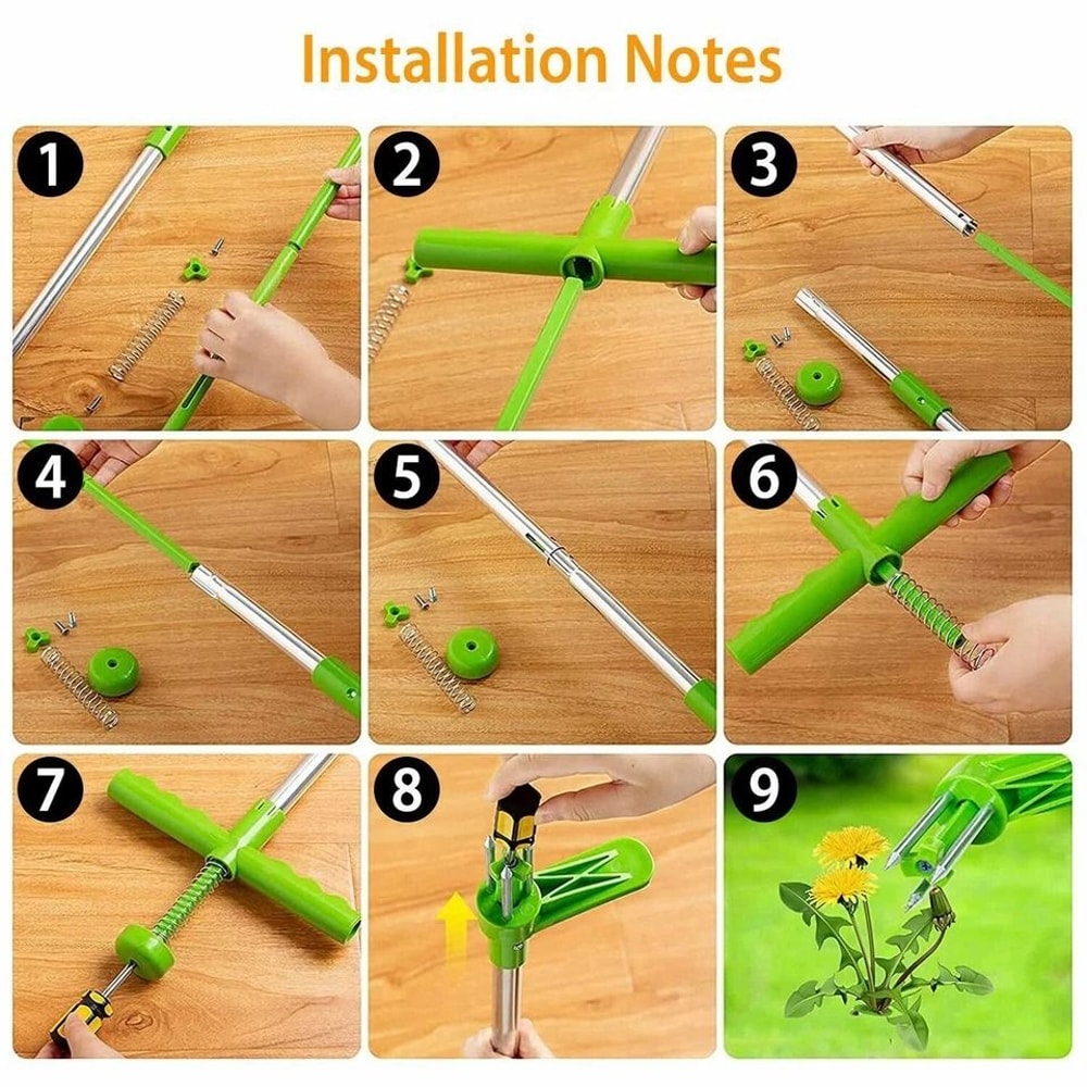 Weed Puller Twister Stand Up Grass Root Remover Garden Weeder For Lawn Effective Lawn Tool For Easy 2