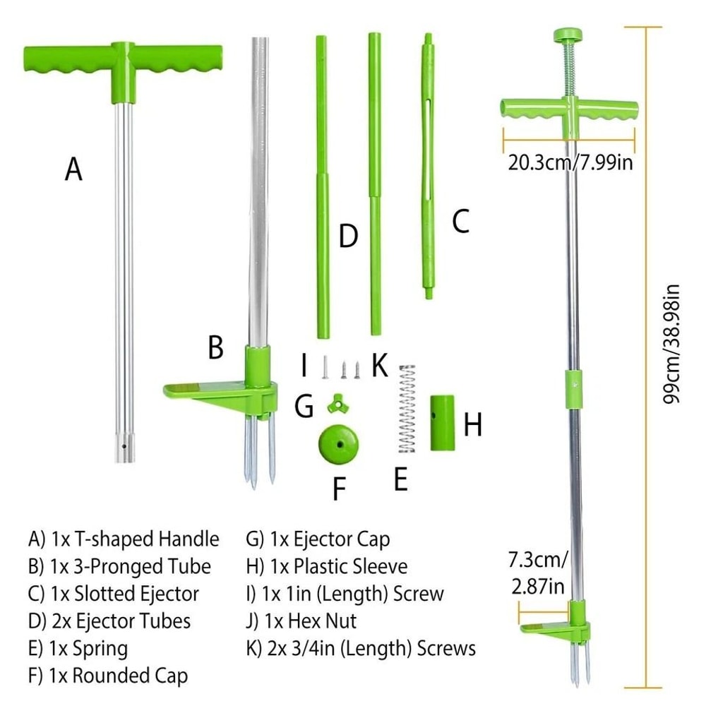 Weed Puller Twister Stand Up Grass Root Remover Garden Weeder For Lawn Effective Lawn Tool For Easy 7