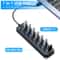 HighSpeed USB Hub Ports Data Splitter Individual OnOff Switches For PC Laptop 1
