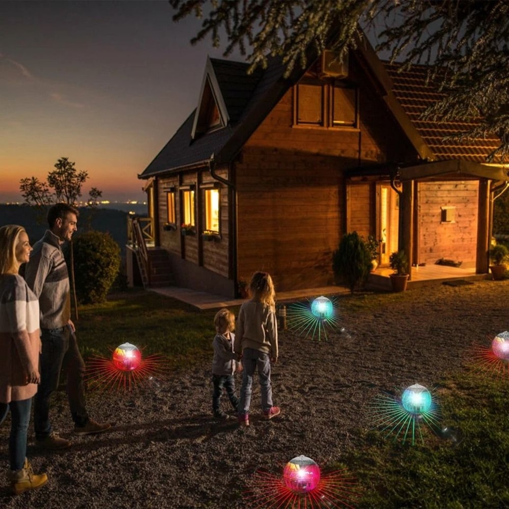 Solar Floating LED Lights For Garden Pond Pool Color Changing Ball Lamp Waterproof IP65 2