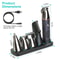 Cordless Men Electric Shaver Razor Trimmer Hair Shaver Grooming Kit Gift Set 11