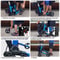 Adjustable Aluminum Rollator Walker With Seat Backrest Wheels Foldable Design For Seniors Lightwei 6
