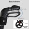 Adjustable Aluminum Rollator Walker With Seat Backrest Wheels Foldable Design For Seniors Lightwei 10