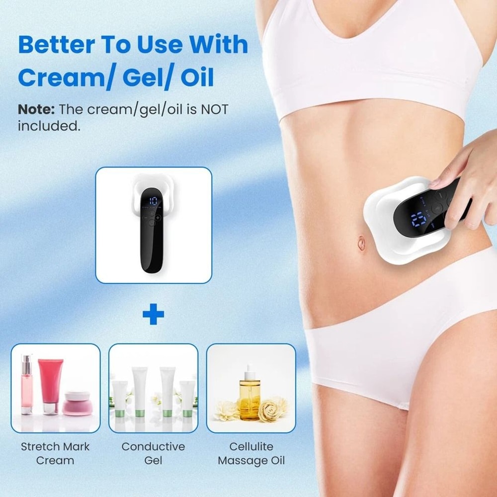 Cellulite Massager Handheld Body Shaping Machine Skin Tightening Device With LED Lights 8