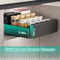 Pull Out Cabinet Organizer Carbon Steel Drawer Storage Shelves Fixed Adhesive Load Capacity 7
