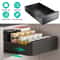 Pull Out Cabinet Organizer Carbon Steel Drawer Storage Shelves Fixed Adhesive Load Capacity 11