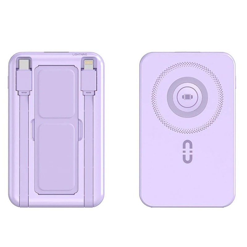 Portable Power Bank Fast Charging MagSafe Wireless Charger For IPhone AirPods IWatch 5