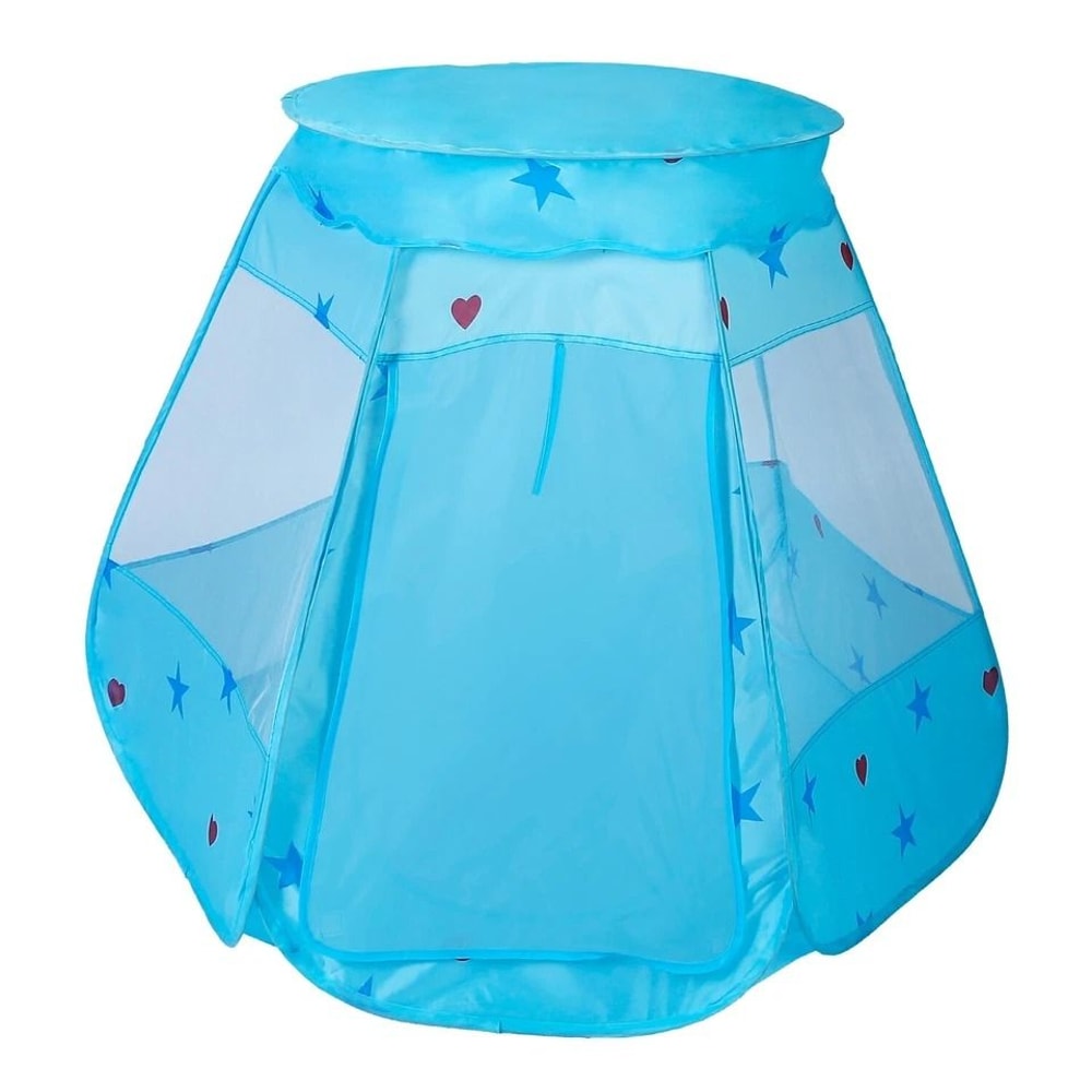 Kid Game Pop Up Play Tent Castle Playhouses For Kids Lightweight Blue Bag For Children Perfect For 1