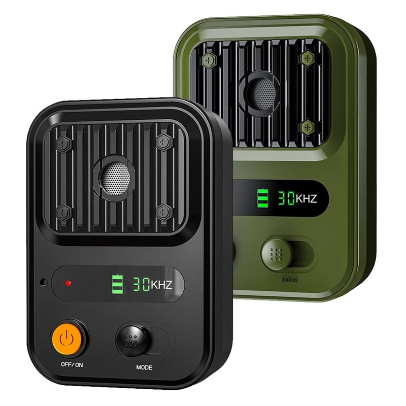 AntiBarking Ultrasonic Dog Control Device Level Frequency Waterproof Rechargeable Training Tool 12