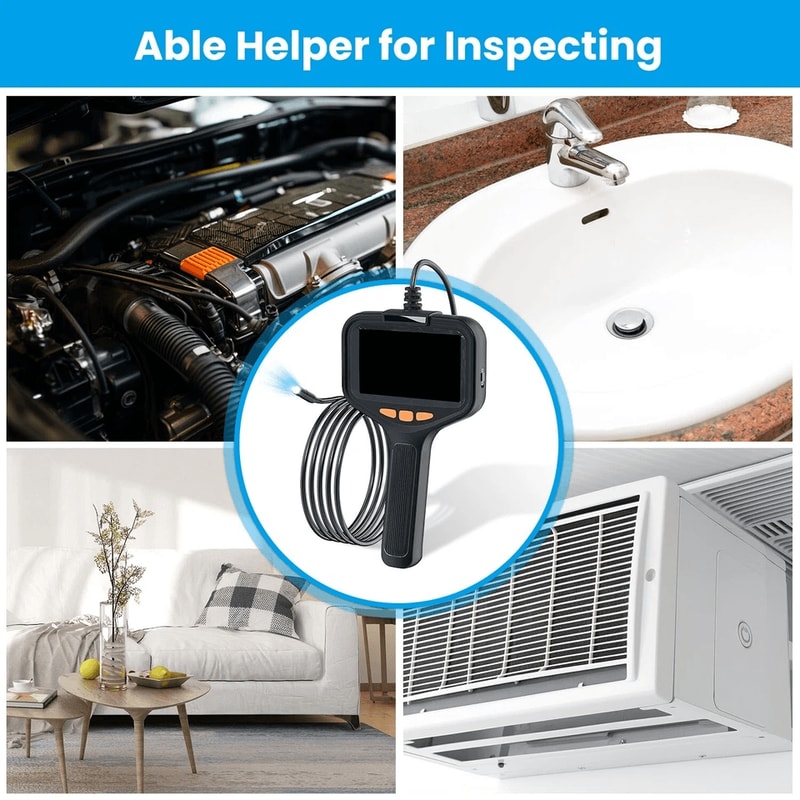 Waterproof Nspection Camera With Light Articulating Borescope Snake Camera Endoscope For Automotive 10