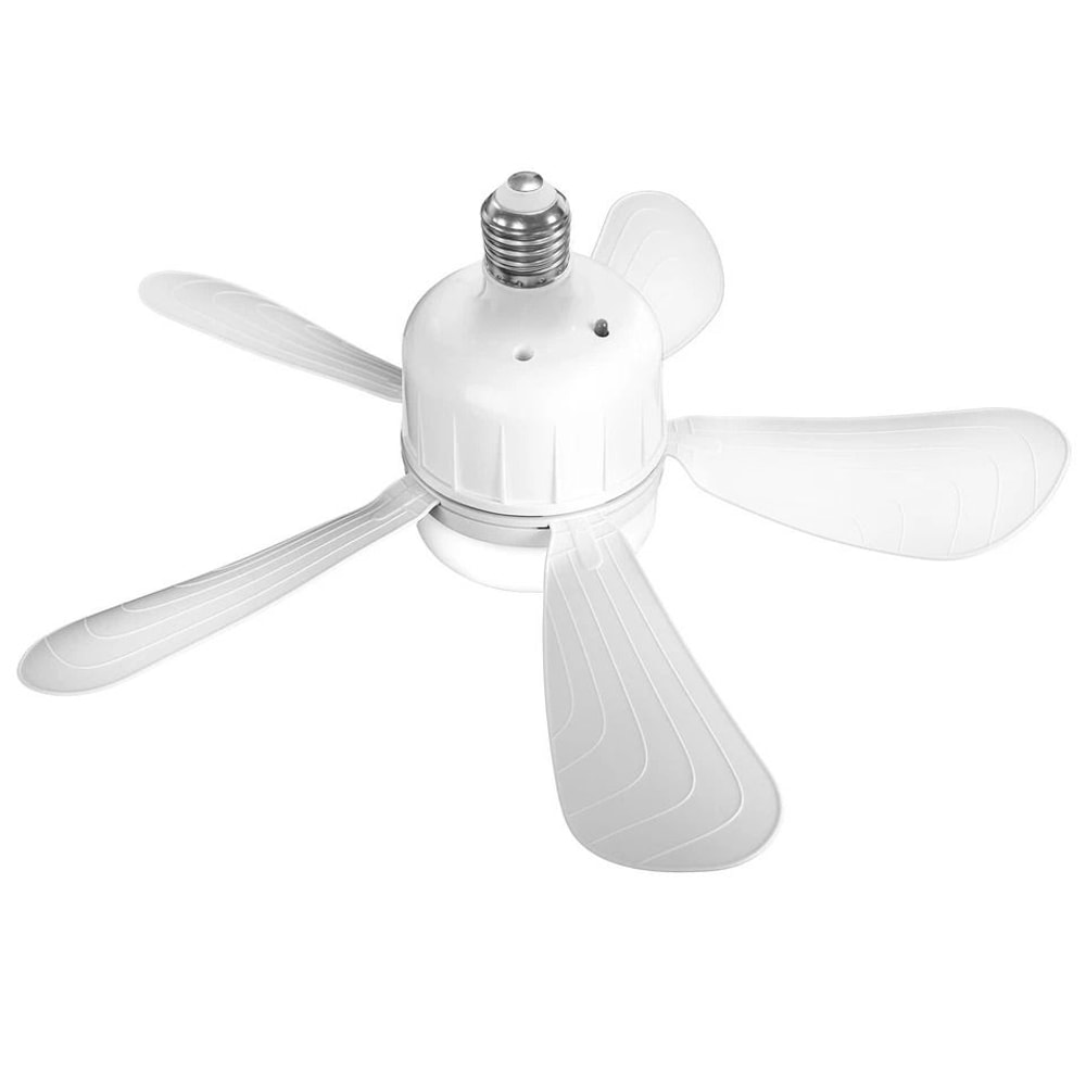 LED Ceiling Fan With Dimmable Socket RemoteControlled Fan Light Light Modes For Home Office 9