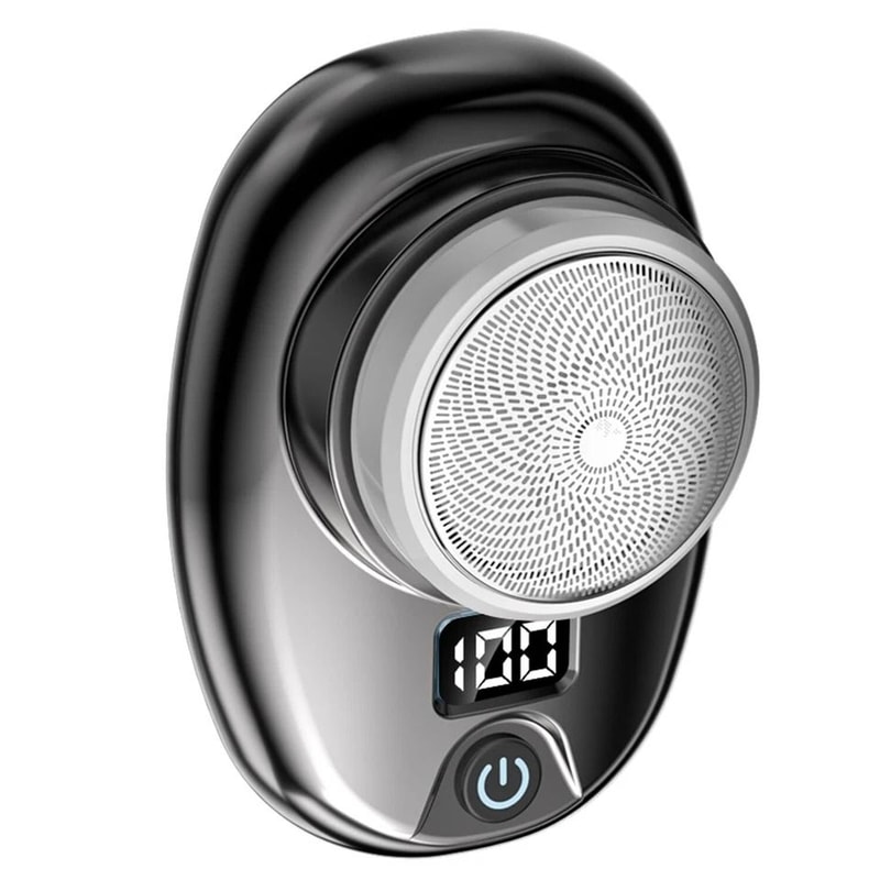 Electric Shaver Men Electric Beard Trimmer Portable Electric Razor With LED Display For Easy Groomi