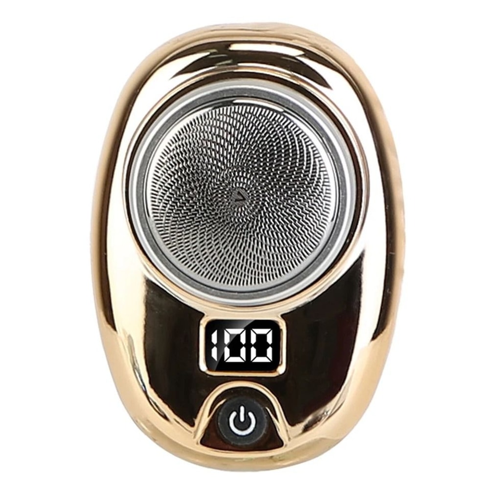 Electric Shaver Men Electric Beard Trimmer Portable Electric Razor With LED Display For Easy Groomi