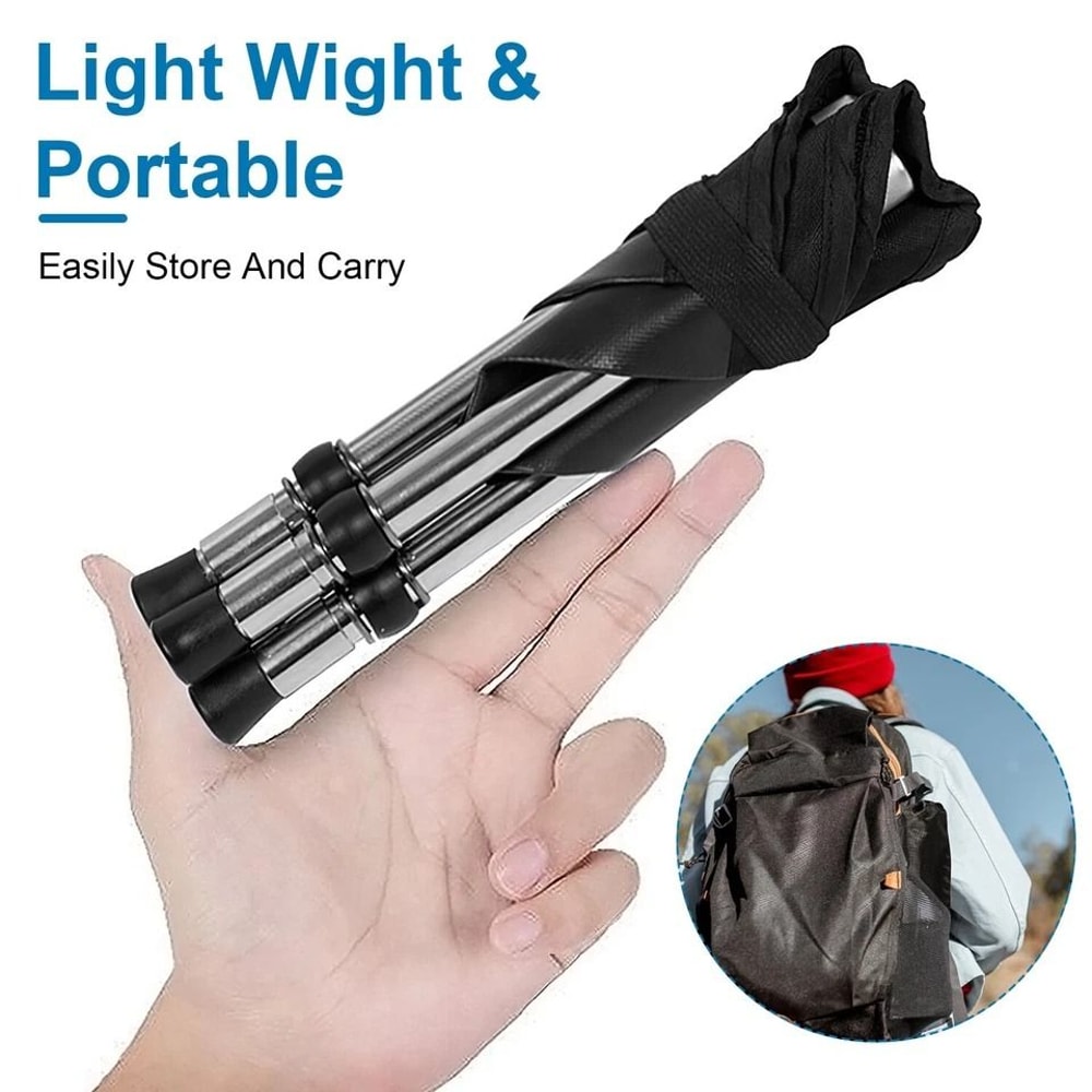 Outdoor Portable Camping Stool Small Foldable Chair For Fishing And Camping Includes Carry Bag 3