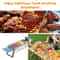Portable Charcoal Grill With Fire Pit Slow Cooker Stainless Steel Adjustable Grate Ideal For Campin 5