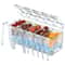Ice Chilled Condiment Caddy Serving Tray Container Bar Garnish Holder Transparent Summer Food Tray 9