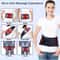 Portable Cordless Back Massager Heating Pad For Shoulder Back Vibration Therapy 5