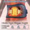 Portable Cordless Back Massager Heating Pad For Shoulder Back Vibration Therapy 6