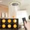 LED Ceiling Fan Lamp Modern Pendant Light With Remote Control Adjustable Speed Dimmable Light 2