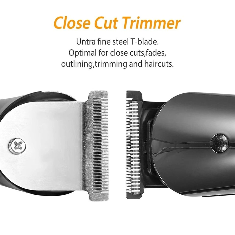 Cordless Barber Hair Clippers Trimmer Beard Cutting Shaver Machine Professional Hair Grooming Kit 4