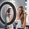 Dimmable Makeup Ring Lights LED Selfie Ring Light LEDs Tripod Stand USB Powered 8