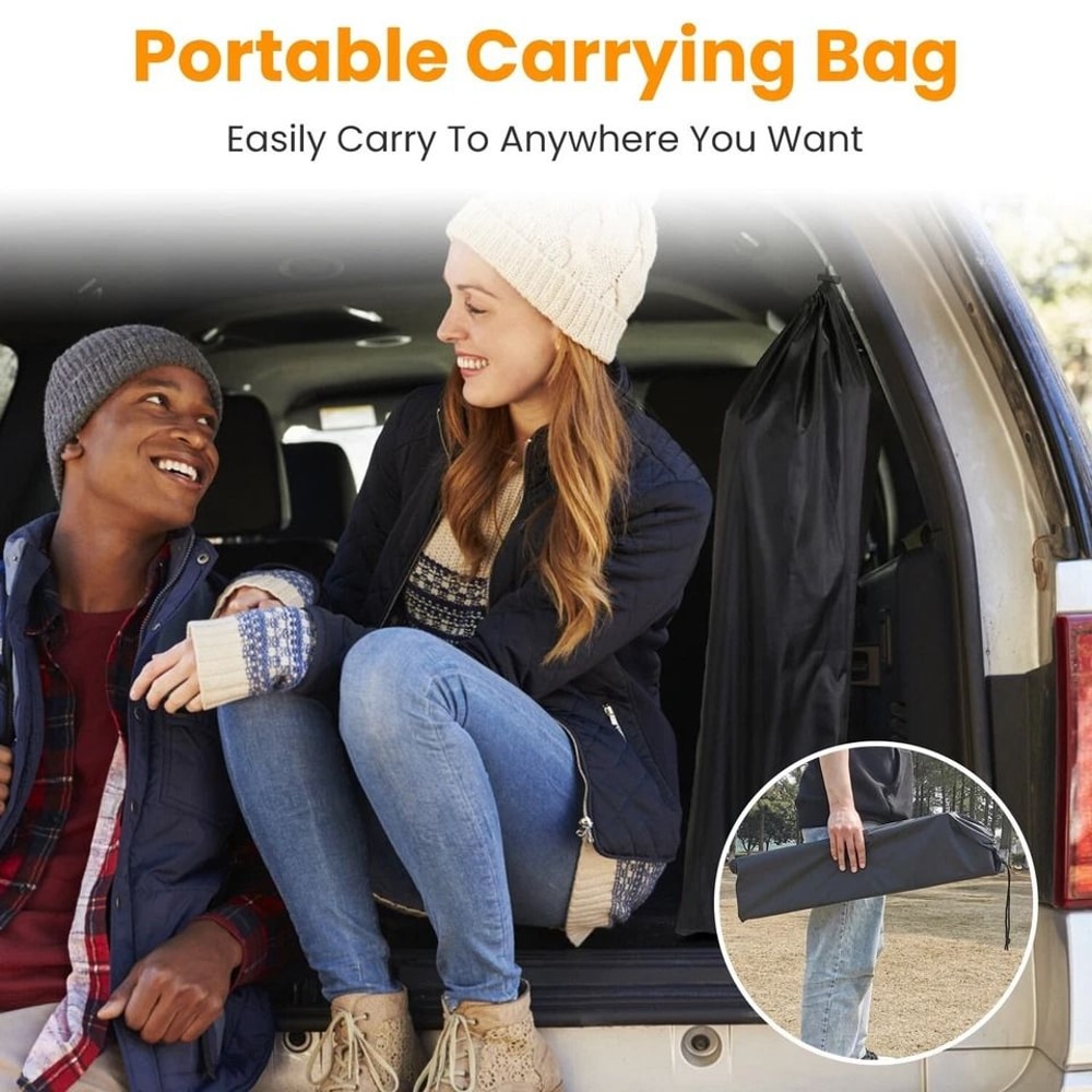 Folding Beach Picnic Table Portable Aluminum Camping Table With Storage Bag For Hiking And Travel 9