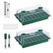 Seedling Seed Starter Tray Kit WGrow Light Cells Plant Greenhouse Dome Easy Indoor Garden Setup 10