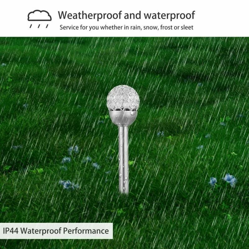 Waterproof Outdoor Solar LED Ground Light RGB Lamp For Garden Yard Path Decor Energy Saving Solar 5