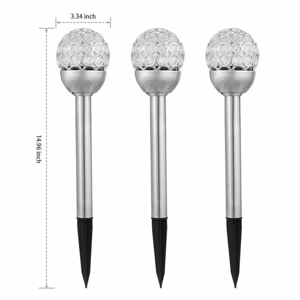 Waterproof Outdoor Solar LED Ground Light RGB Lamp For Garden Yard Path Decor Energy Saving Solar 9