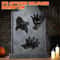 Halloween Creepy Reaching Hands Lighted Candles Hand Prop For Haunted Party Decorations Eerie Wall 4