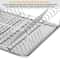 Kitchen Stainless Steel Dish Drying Rack Drainer Organizer With Cutlery Holder Durable And SpaceSav 4