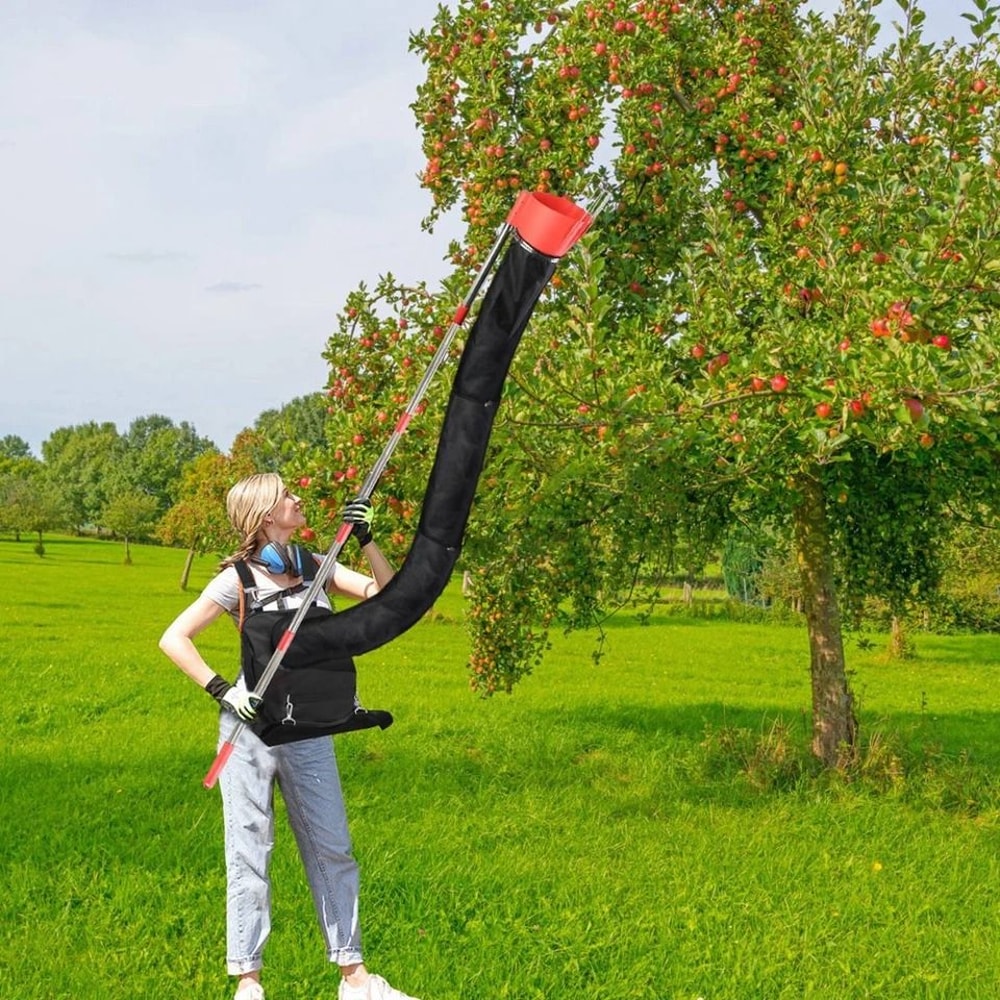Fruit Picking Tool Adjustable Mango Lemon Apple Picker With Harvest Bag For Easy High Reach Collect 9