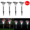 Outdoor Solar Garden Lights Color Changing LED Stainless Steel Lamps For Lawn Patio Waterproof Ener 1