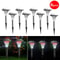 Outdoor Solar Garden Lights Color Changing LED Stainless Steel Lamps For Lawn Patio Waterproof Ener 2