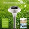 Outdoor Solar Garden Lights Color Changing LED Stainless Steel Lamps For Lawn Patio Waterproof Ener 5