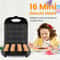 Home NonStick Coating Mini Donut Maker Heating Fast Donut Production Perfect For Busy Mornings 3