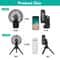 Portable Foldable Camping Tripod Fan Brightness LED Light Hanging Hook Adjustable Angles 11