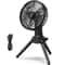 Portable Foldable Camping Tripod Fan Brightness LED Light Hanging Hook Adjustable Angles 1