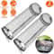Stainless Steel Round Rolling Grill Basket Set For Outdoor BBQ Camping Grilling Perfect For French 1