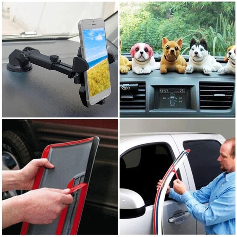 Acrylic Foam Double Sided Car Mounting Tape Rolls Heavy Duty Adhesive For Trucks Auto And Home Use 4