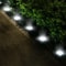 Solar Powered Ground Lights LED Solar Disk Lights Waterproof Outdoor Pathway Lamps For Garden Decor 6