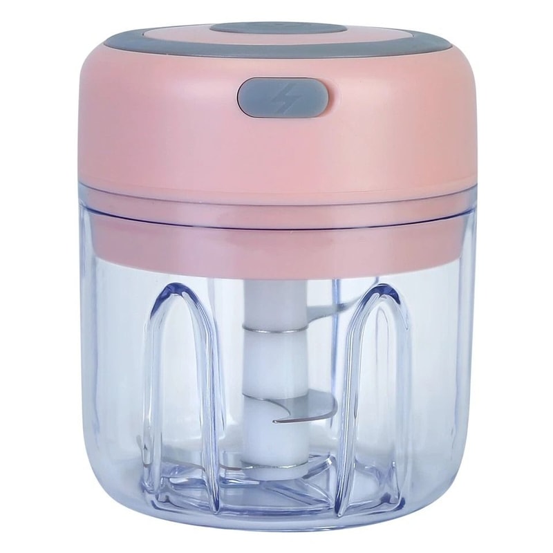 USB Rechargeable Electric Garlic Chopper Onion Meat Grinder Mincer Blender Mixer For Easy Food Prep 1