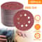 Sanding Discs Round Sandpapers Grit For Random Orbital Sanders Universal Compatibility 4