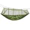 LoadBearing Outdoor Hammock Nylon Hanging Swing For Camping Bed With Mosquito Net 10