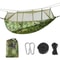 LoadBearing Outdoor Hammock Nylon Hanging Swing For Camping Bed With Mosquito Net 6