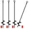 Heavy Duty Ground Anchor Stakes Earth Auger Helix For Tent Tie Down Spiral Stake For Secure Soil Di 3